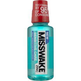 تصویر دهان شویه میسویک سنستیو کر 400 میل Misswake Sensitive Care Mouth Wash 400ml