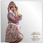 تصویر حوله تنپوش اسپرت سه بعدی کد A4 3D sports bathrobe towel code A4