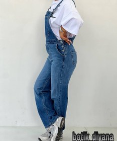 تصویر بیلر جین نیم بگ مدل جانسو (2188) 