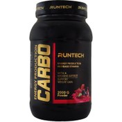 تصویر پودرکربو طعم توتی فروتی رانتک 2000 گرمی Runtech Carbo Powder 2000 g