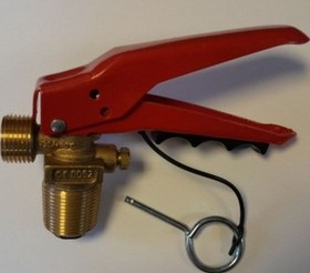 تصویر شیر کپسول آتش نشانی CO2 پایه بلند 