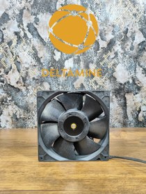 تصویر فن ماینر Delta (دلتا) 7پَره بلبرینگی سایز 14*14 سوکت 4پین atx Fan miner delta 14*14