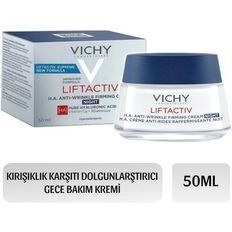 تصویر Vichy کرم شبانه ضد چین و چروک ویشی لیفت‌اکتیو اچ.ای. ای. با اسید هیالورونیک 50 میلی‌لیتر 