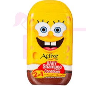 تصویر شامپو بچه باب اسفنجی اکتیو 