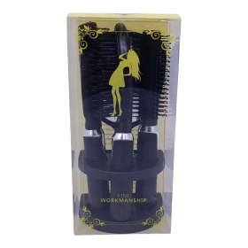 تصویر پک برس مو ۴ تکه | پک شانه و آینه 