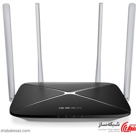 تصویر روتر بی‌سیم مرکوسیس مدل AC12 V AC12 V2 AC1200 Dual Band Wireless Router