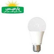 تصویر لامپ 12 وات آفتابی پارمیس led lamp bulb 12W parmis