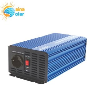 تصویر اینورتر خورشیدی 1000 وات شبه سینوسی کارسپا 12 ولت به 220 ولت inverter solar 1000 watt carspa 12v