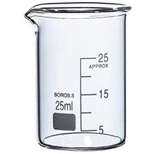 تصویر بشر شیشه ای ۲۵ میلی لیتر برند چینی 