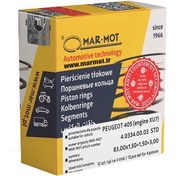 تصویر رینگ پیستون پژو مارموت مناسب پژو پارس و ۴۰۵ 