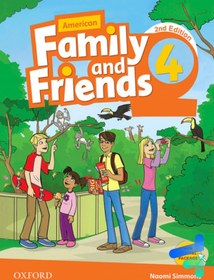 تصویر کتاب امریکن فمیلی اند فرندز 4 ویرایش دوم سایز بزرگ (رحلی) | American Family and Friends 4 2nd Edition Family and Friends 4