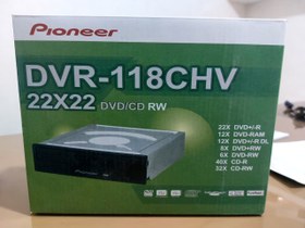 تصویر درایو نوری پایونیر IDE DVD/CD 118CHV DVD Writer Pioneer IDE 118CHV