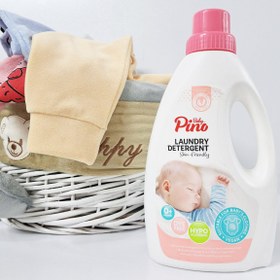 تصویر مايع لباسشويي pino پینو1000 میل Pino washing liquid 1000 ml