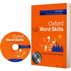 تصویر آکسفورد ورد اسکیلز اینترمدیت ویرایش اول Oxford word skills intermediate First edition