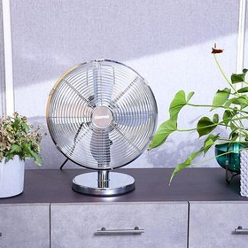 تصویر پنکه رومیزی جیپاس مدل GF9610 Geepas metal desktop fan GF9610