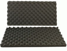 تصویر فوم نسوز الاستومری شانه تخم مرغی 3.5 سانت دانسیته 35 Egg comb fireproof foam 3.5 cm density 35