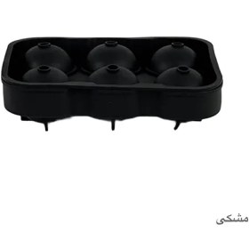 تصویر قالب یخ گرد سیلیکونی 