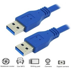 تصویر کابل لینک USB3 مدل 1.5 متری (USB 3.0 AM/AM Link Cable (HDD Supported