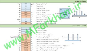 تصویر فایل اکسل طراحی کف ستون به روش LRFD 