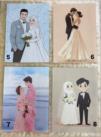 تصویر کاور سند ازدواج تک برگی سایز A4 