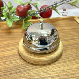 تصویر زنگ فلزی رومیزی 