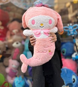 تصویر عروسک اورجینال کرومی پری دریایی پولیشی ۵۵ سانتی کد2652 