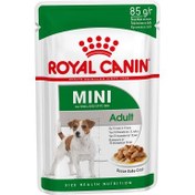 تصویر پوچ سگ بالغ نژاد کوچک رویال کنین 85 گرم Royal Canin Mini Adult 85g