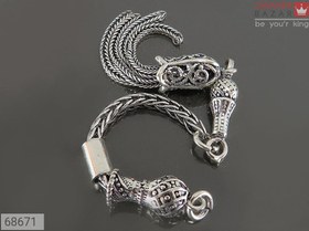 تصویر کرکوش نقره زیبا کد 68671 