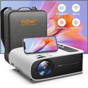 تصویر ویدیو پروژکتور Yaber pro v8 Yaber pro v8 projector