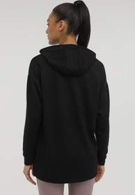 تصویر سویشرت زنانه برند کوتون استایل اصل W-CT664 LUNA LONG HOODIE 