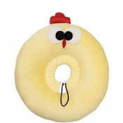 تصویر گردنبند الیزابت گربه بالشتی طرح خروس سایز S 