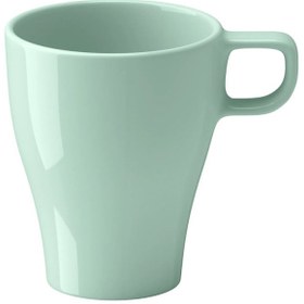 تصویر ماگ سرامیکی 250 سی سی ایکیا رنگ فیروزه ای مدل FÄRGRIK IKEA ا FÄRGRIK Mug turquoise 25 cl FÄRGRIK Mug turquoise 25 cl