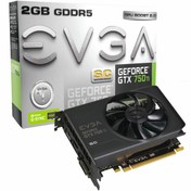 تصویر کارت گرافیک Evga GTX 750 Ti superclocked EVGA GTX 750 Ti Superclocked 2GB GDDR5