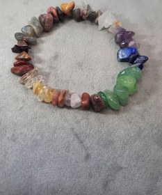 تصویر دستبند سنگ طبیعی(چیپسی) 