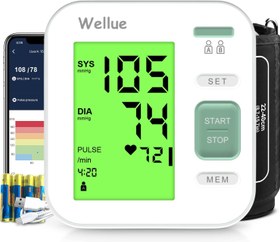 Wellue Upper Arm Blood Pressure Monitor