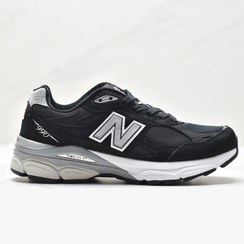 تصویر کفش مخصوص دویدن نیوبالانس ۵۳۰ سفید سرمه ای 44 کفش ورزشی مردانه مدل NewBalance 530 abzorb