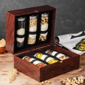 تصویر باکس هدیه آجیل زردیس Zardis nuts gift box