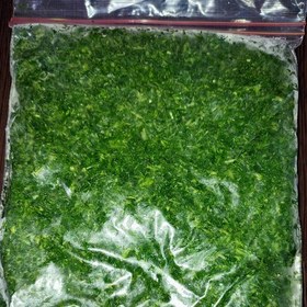 تصویر سبزی پلویی خرد شده 