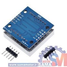 تصویر ماژول ال ای دی ماتریسی 8*8 تک رنگ MAX7219 ماژول MAX7219