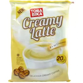 تصویر لاته فول کرم دار تورابیکا 600 گرم 20 عددی TORA BIKA TORA BIKA creamy latte 600 g 20 pcs