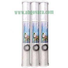 تصویر فیلتر کربن گرانول 20 اینچ اسلیم سی سی کا مدل UDF-10 20 inch Slim Granular Activated Carbon Filter Cartridge CCK