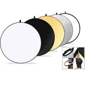 تصویر رفلکتور گودکس ۵ کاره سایز ۱۱۰ سانتی متر 