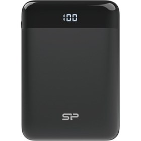 تصویر پاور بانک سیلیکون پاور مدل GP25 با ظرفیت 10000 میلی آمپر ساعت Silicon Power GP25 10000mAh Power Bank