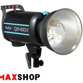 تصویر فلاش گودکس Godox QS-400 II Flash - پایه آهنی 170سانت ا Godox QS-400 II Flash Godox QS-400 II Flash