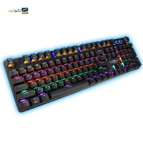 تصویر کیبورد باسیم گیمینگ فاکس ایکس ری مدل FXR-HKM-61 FoxXray FXR-HKM-61 Gaming Keyboard