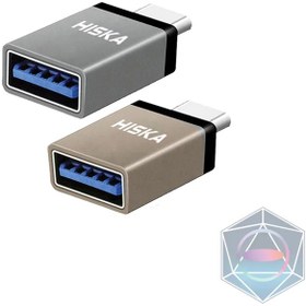 تصویر مبدل USB به USB-C مدل OT-01 هیسکا USB ADAPTER OT-01