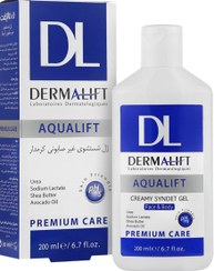 تصویر ژل شستشوی غیر صابونی کرمدار درمالیفت 