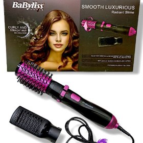 تصویر سشوار بابلیس دومنظوره چرخشی و برس حرارتیBaByliss M42E BaByliss M42E