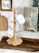 تصویر استند لیوان بامبو 