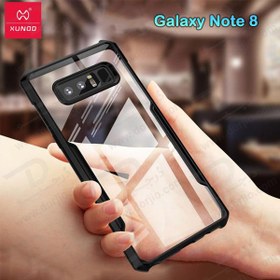 تصویر کریستال شیلد شفاف گوشی Samsung Galaxy Note 8 مارک XUNDD سری Beatle Samsung Galaxy Note 8 XUNDD Beatle Series Crystal Clear Case